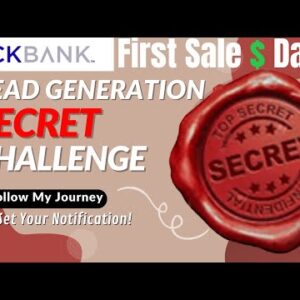 Lead Generation Secret Challenge Day 8 | BOOM ðŸ’¥ ðŸ’¥ðŸ’¥ First ClickBank SALE $$$