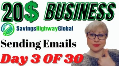 20$ Business Challenge | SHG Savings Benefits | Sending Emails